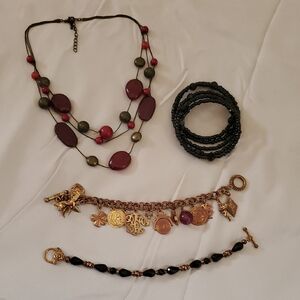 Elegant Multi-Color Jewelry Set